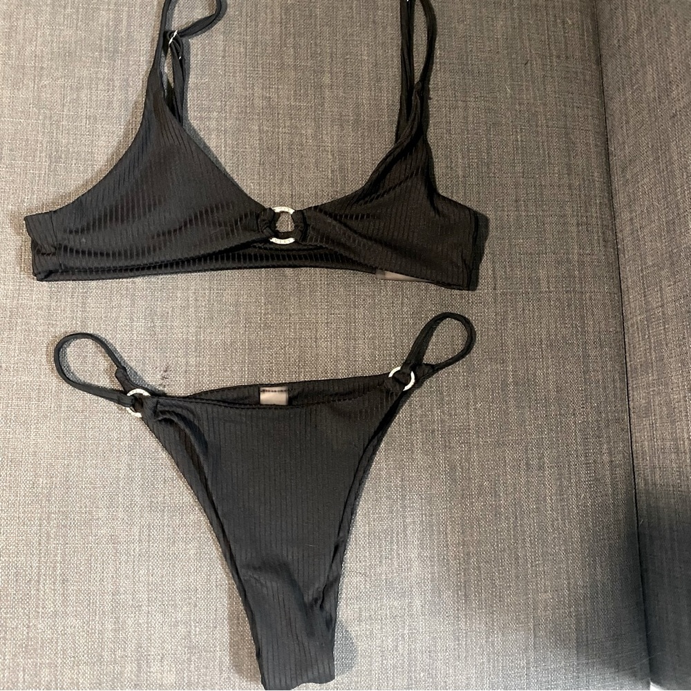 Black Women's Swimwear Set